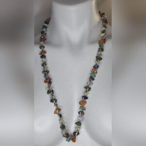 Multicolor Gemstone Necklace